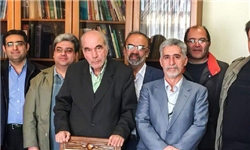 دیدار رئیس فرهنگستان علوم با مسئولان بنیاد سینمایی فارابی
