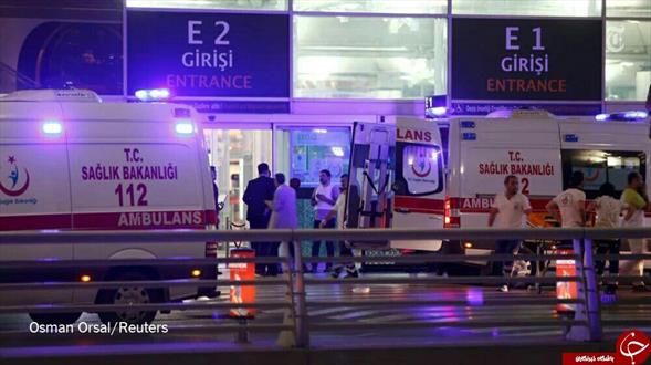 فرودگاه آتاتورک در آتش؛ 183 نفر کشته و مجروح شدند/ تاکید اردوغان بر لزوم «مبارزه بین المللی» با تروریسم+ تصاویر 