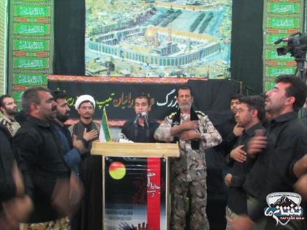 گزارش تصويري/ سينه زني و عزاداري سربازان ارتش در خاش