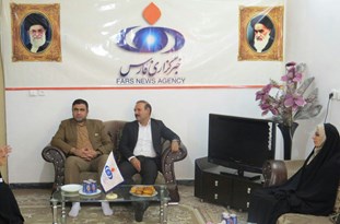 بازدید مدیرکل پزشکی قانونی سیستان و بلوچستان از دفتر خبرگزاری فارس در زاهدان