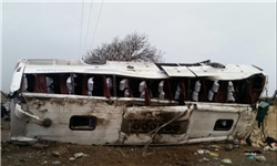 واژگونی اتوبوس «ولوو» در سوادکوه تاکنون ۱۳ کشته و ۱۵ مجروح بر جا گذاشت