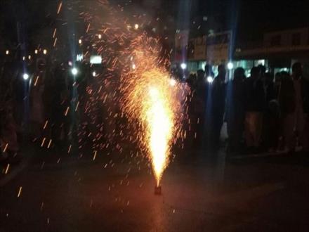 جشن بزرگ پیروزی جبهه مقاومت در نبرد با داعش در شهرستان خاش+ تصاوير