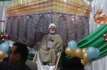 برگزاری جشن یگانه مولود کعبه در خاش/ حضرت علی(ع) الگویی برای تمامی بشریت