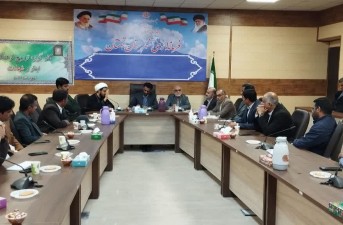 جلسه کارگروه ترویج فرهنگ ایثار و شهادت در شهرستان تفتان برگزار شد