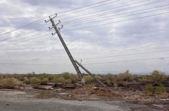 باران به ۶۲ اصله پایه شبکه برق سیستان و بلوچستان خسارت وارد کرد