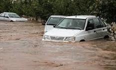 جاری شدن روان‌آب در معابر شهری زاهدان