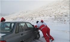 وقوع کولاک در ۱۶ استان/ زمین‌گیر شدن ۴۱۵ خودرو و ۳۶۰۰ نفر در کولاک