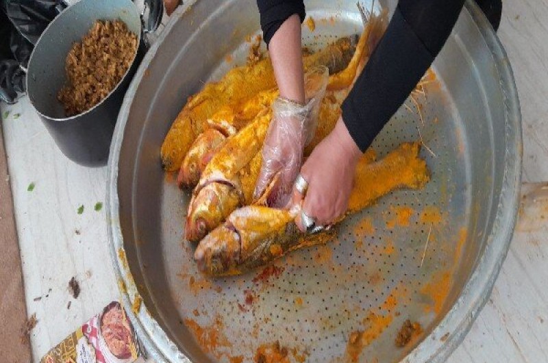 برگزاری جشنواره طبخ آبزیان و غذاهای محلی با ماهی در خاش