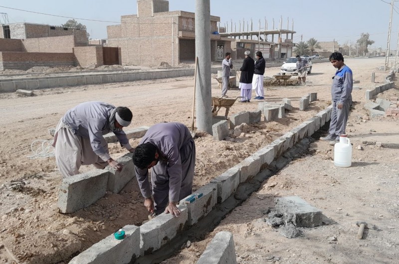 آغاز بهسازی و آماده‌سازی معابر منشعب خیابان سعدی جهت آسفالت